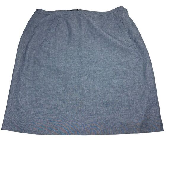 Kasper Light Blue Skirt size 20W - Picture 1 of 10